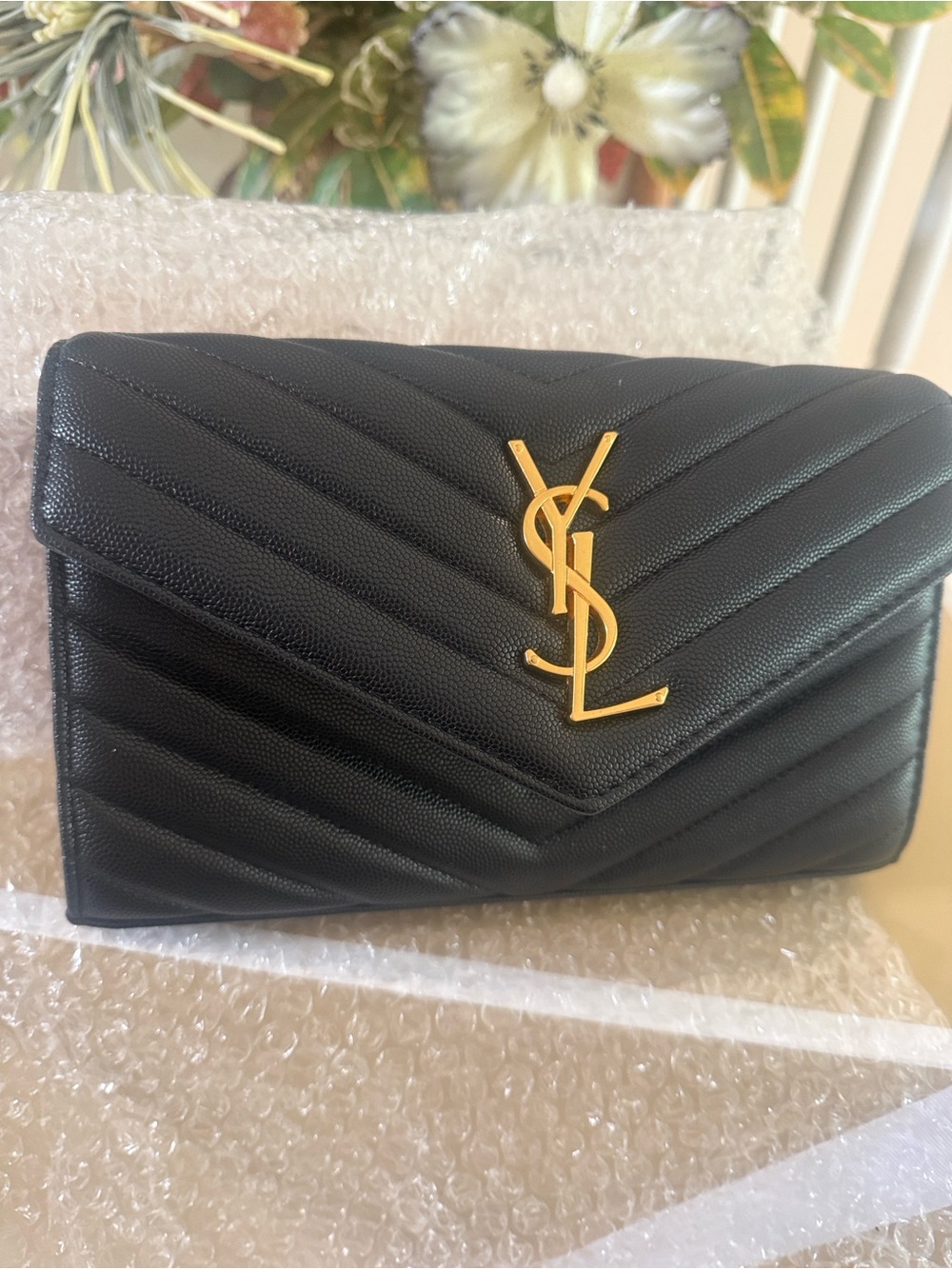 Designer Copy Crossbody Clutch 9x6 Brand New